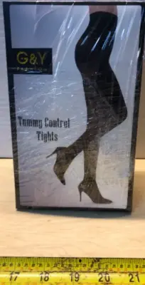 4 packs tummy control tights size L