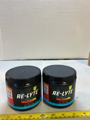 two count 60 serving jars of hydrogen drink, mixed strawberry lemonade flavor 2030