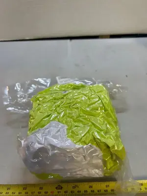 size small green, frog onesie