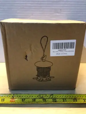 Outdoor wild bird feeder