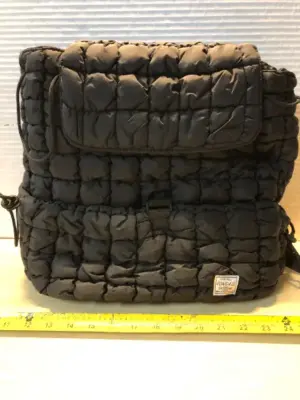 Black bubble backpack