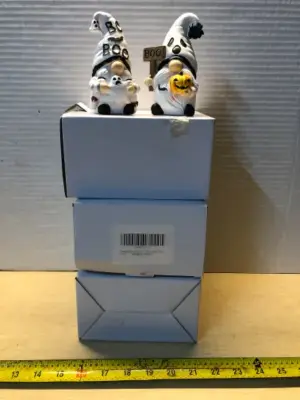 3 boxes Halloween gnomes