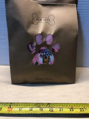 4 packs happy birthday for pets pink