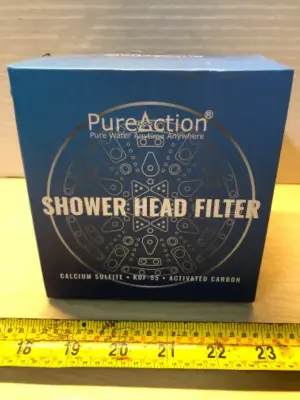 Shower head filter