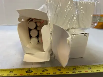 four count eight piece Christmas candle decor