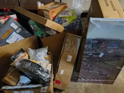 4 mystery boxes and more