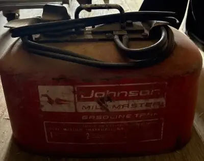 Johnson metal gas can