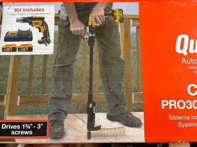 Simpson strong tie quick drive screw system