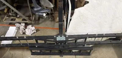 Reese hitch for motorcycle transport