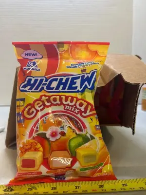six bags of hi-chew getaway mix 06/26
