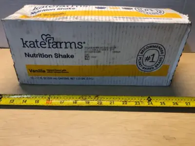 12 count vanilla nutrition shake exp:8/24/26