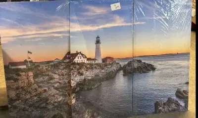 three-piece wall art