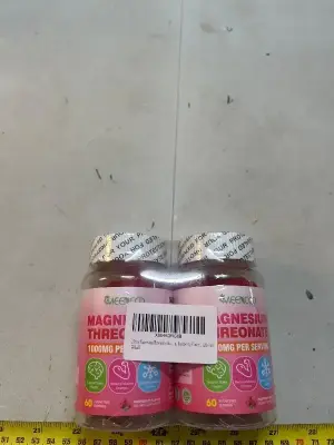 2 60 ct jars of magnesium threonate gummies