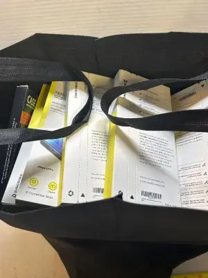 bag of tempered glass screen protectors