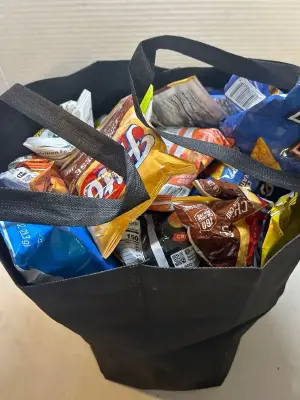 bag of variety chips mostly out of date