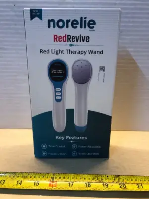 Red light therapy wand