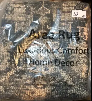 Large unknown size area rug