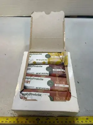 12 pack of crispy protein bars 04/26