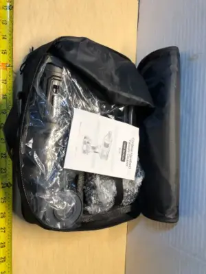 Cordless handheld vacuum cleaner in case (works)