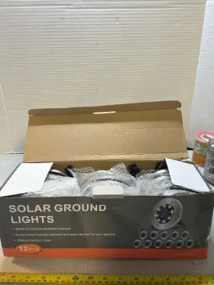 12 piece solar ground lights