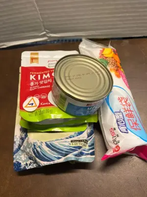 bundle of variety foods