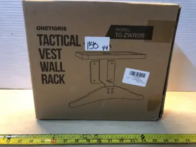 Tactical vest wall rack