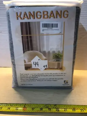 2 panels 72x96 gray curtains