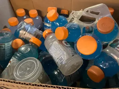 box of variety gatorades