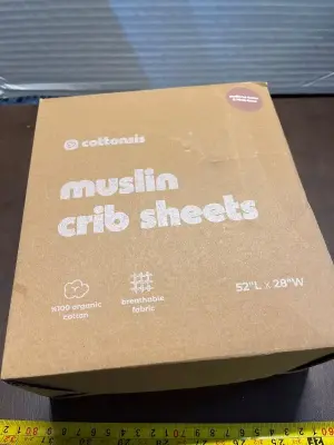 muslin crib sheets
