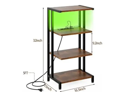 4 tier media stand (similar to image)
