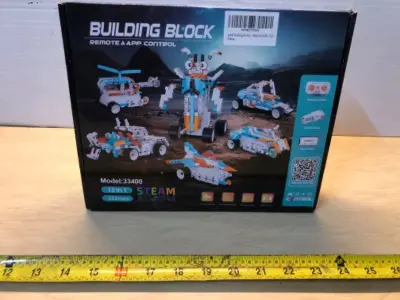 Building block remote and app control