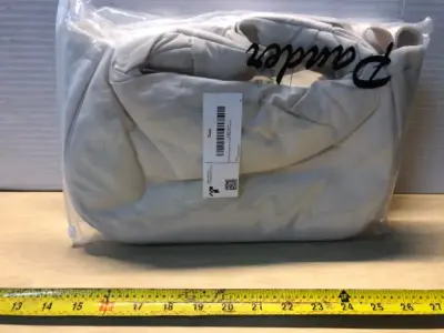 2 pc pander nylon crescent shoulder bag