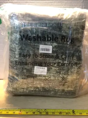 Unknown size washable rug