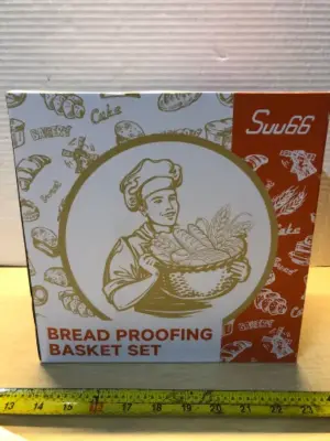 Bread proofing basket kit