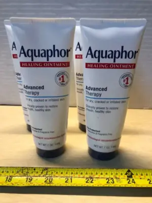 4 tubes 7oz Aquaphor healing ointment exp:8/27