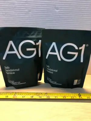 2 bags 12oz AG1 daily foundational nutrition