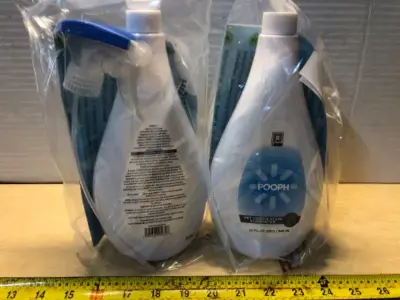 2 bottles 32oz pooph odor eliminatior