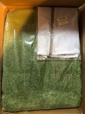 24x47 green area rug