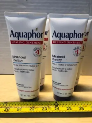 4 tubes 7oz Aquaphor healing ointment exp:8/27