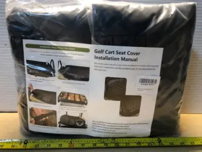 Golf cart seat cover