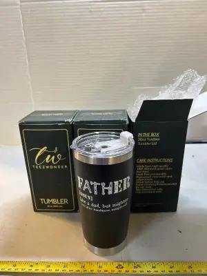 3 ct stainless steel tumblers