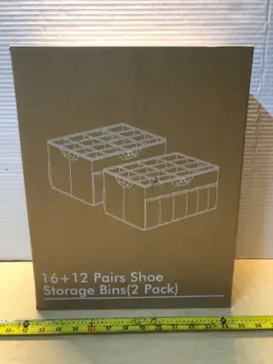 2 pack shoe storage