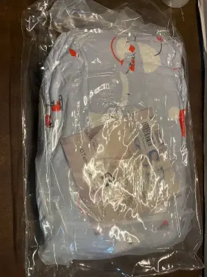 blue snowman queen size bedding set