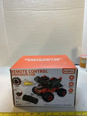 Remote control dinosaur car