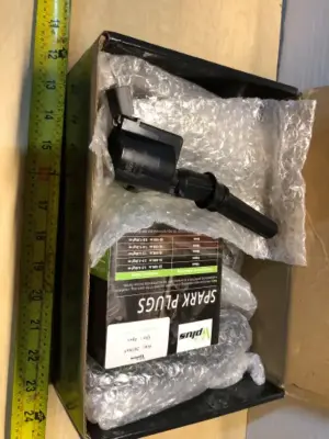 Vplus set of ignition coils and spark plugs compatible with ford