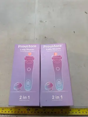 2 count two in one women electric shaver