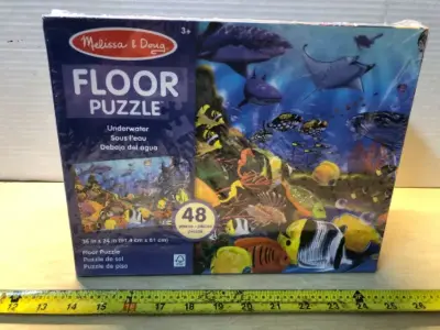 2 boxes floor puzzles