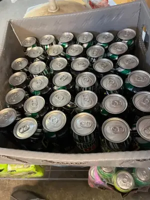 lot of zero sugar mtn dew