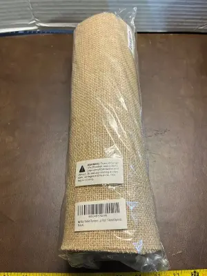 burlap table runner 14in10yd