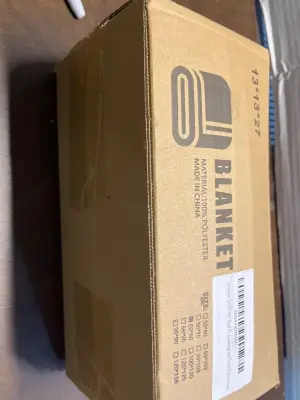 soft 60 x 80” blanket